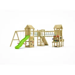 Gioco da giardino Optimizer scivolo e altalene 612 x 518 x h257cm