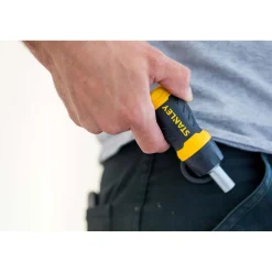 Giravite portainserti magnetico Nano a cricchetto Stanley
