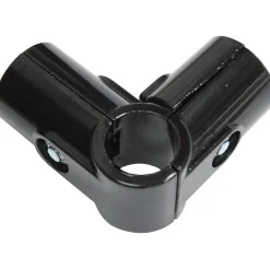 Giunto cubic angolare 3 vie nero
