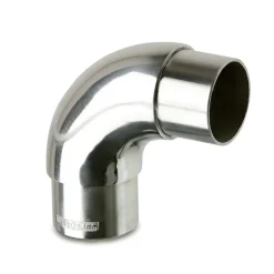 Giunzione curva 90° per tubo 42,4x2 mm lucidato