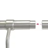 Giunzione per tubo 42,4x2 mm satinato