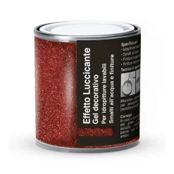 Glitter in gel Rosso 250 ml
