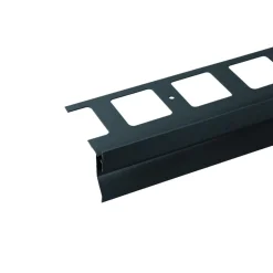 Gocciolatoio balcone alluminio verniciato fumo di londra sp 12 mm L 2,70 m