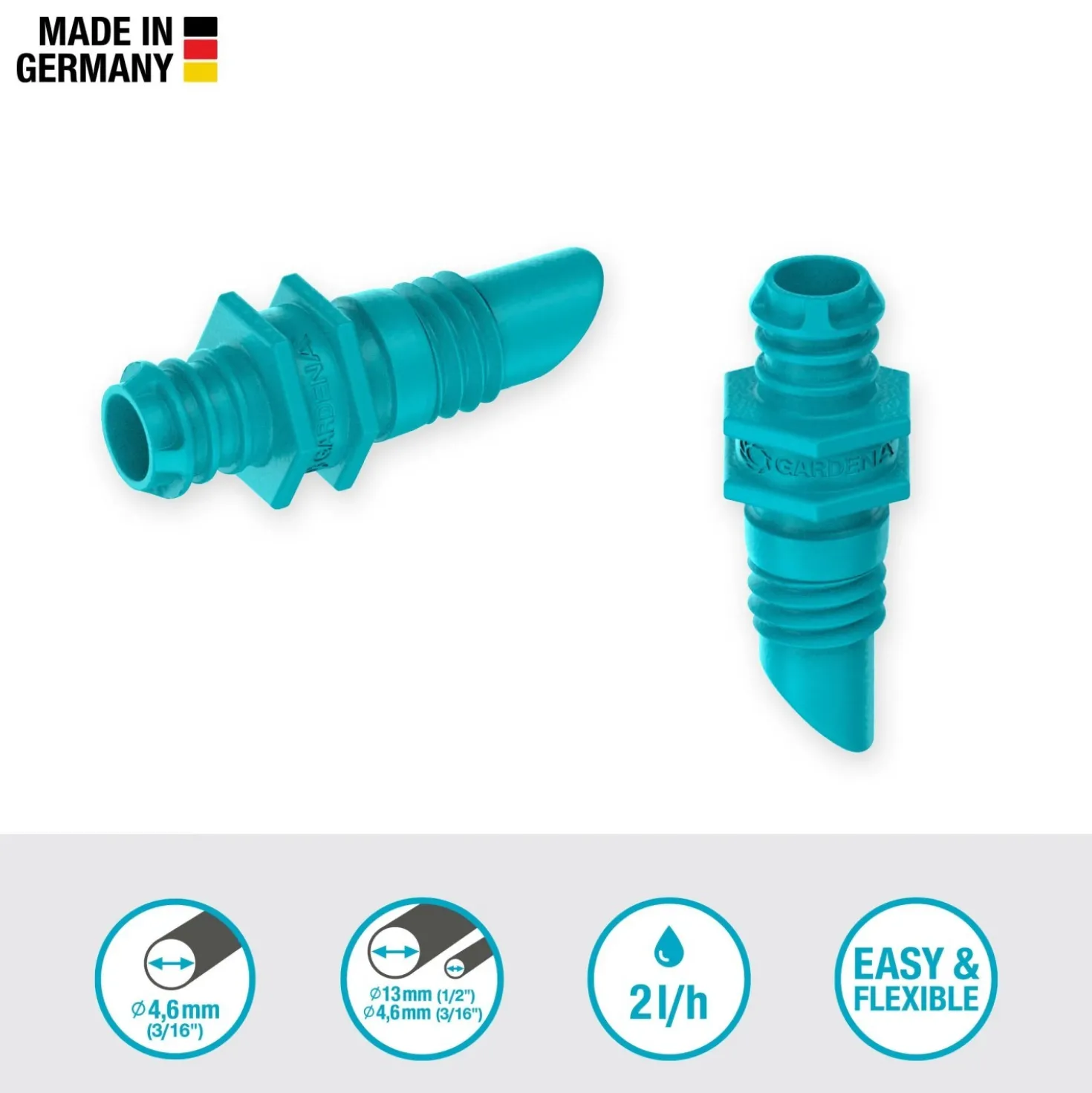 Gocciolatore di fine linea Gardena Micro-Drip-System 2 l/h