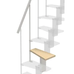 Gradino scala Nexus larghezza 60 cm chiara