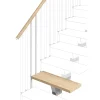 Gradino scala Orion larghezza 65 cm chiara