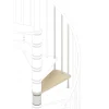 Gradino scala Vesta Ø 138 cm chiara