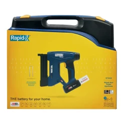 Graffatrice a batteria Rapid BTX606 18 V con batteria e caricatore