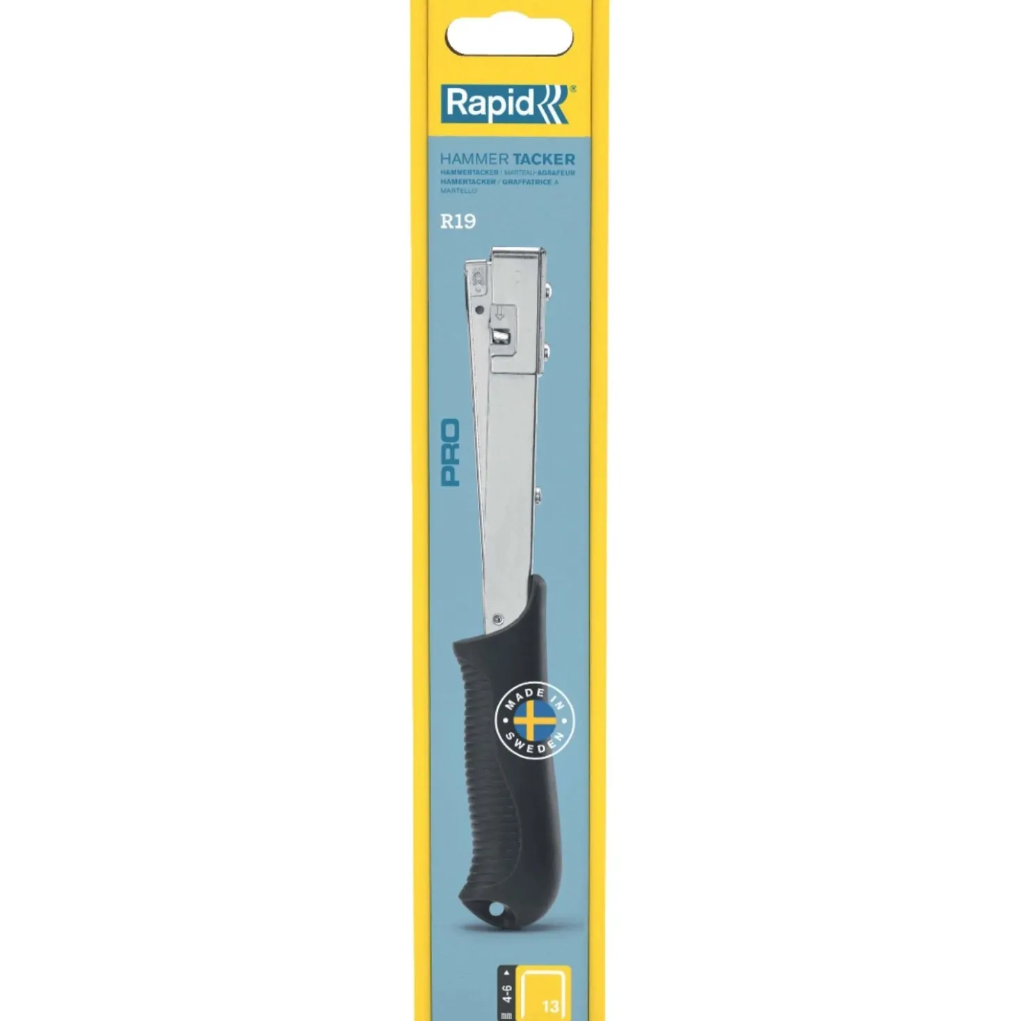 Graffatrice manuale a martello Rapid R19 PRO