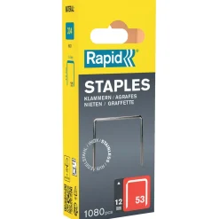 Graffe Rapid a filo fine INOX No. 53 da 12 mm