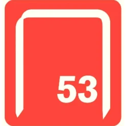 Graffe Rapid a filo fine No. 53 da 4 mm