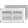 Griglia di aerazione in lamiera 240 mm x 140 mm