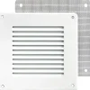Griglia di aerazione in lamiera 140 mm x 140 mm