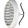 Griglia di aerazione tonda bianca Ø 40 - 80 mm