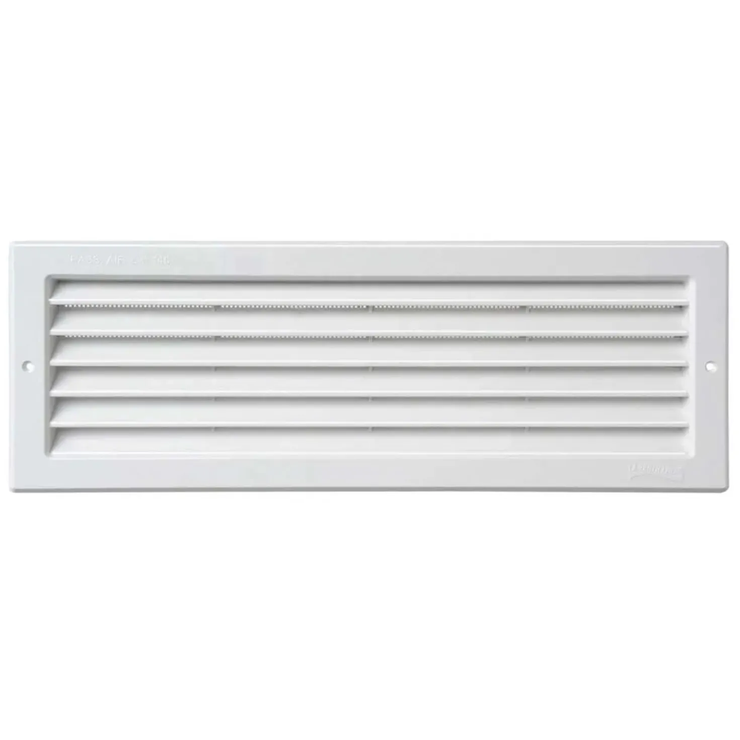 Griglia di ventilazione di tipo "P" da incasso