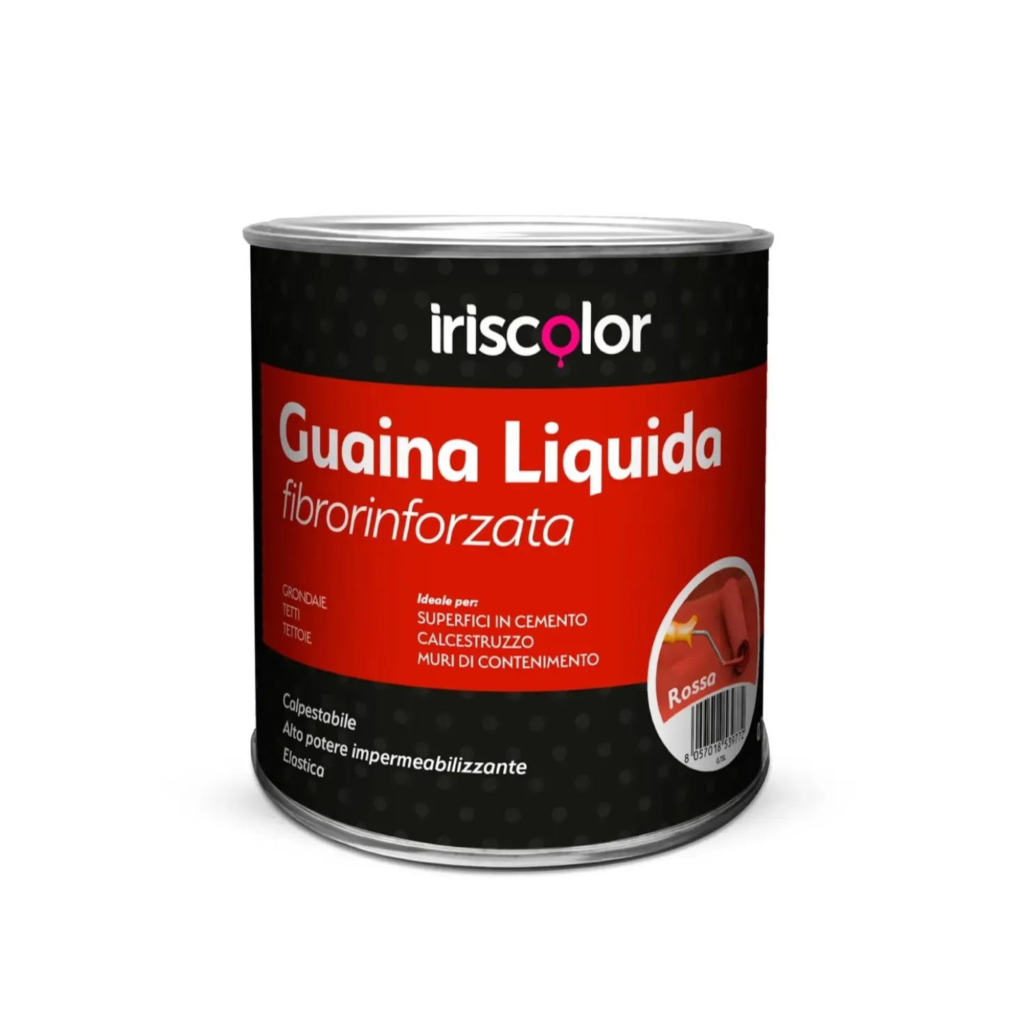 Guaina liquida Iris Color 0,75 l rosso