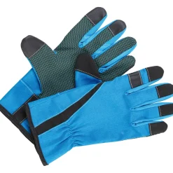 Guanti da giardinaggio antiscivolo e touch screen taglia 10 blu