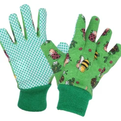 Guanti da lavoro da giardino per bambini LUX-TOOLS Coccinella tg 5