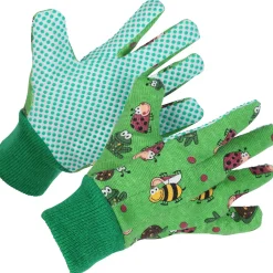 Guanti da lavoro da giardino per bambini LUX-TOOLS Coccinella tg 5