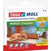 Guarnizione per finestra Tesamoll Classic Profilo E 6 m marrone