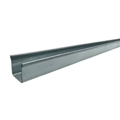 Guida per tapparelle in alluminio 2200x17x28 mm argento 2 pz