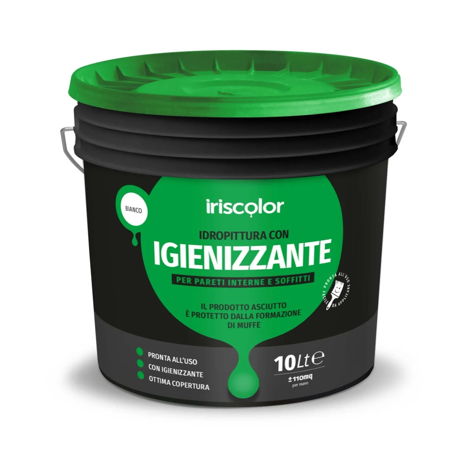 Idropittura antimuffa bianco 10 l
