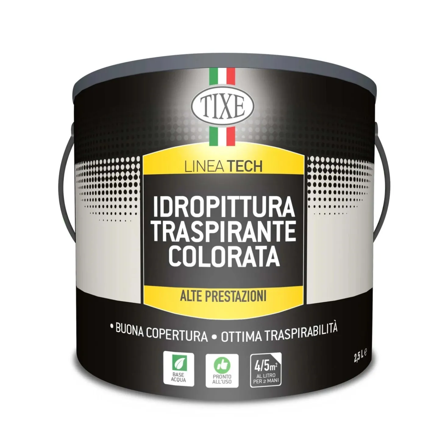 Idropittura colorata Grigio 2,5 l