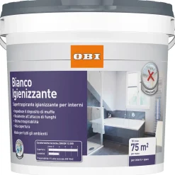 Idropittura igienizzante OBI bianco 10 l