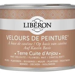 Idropittura lavabile Velours de Peinture Liberon Terre Cuite d`Anjou 0,125 L