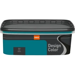 Idropittura OBI Design Color 2,5 l opaco blu petrolio