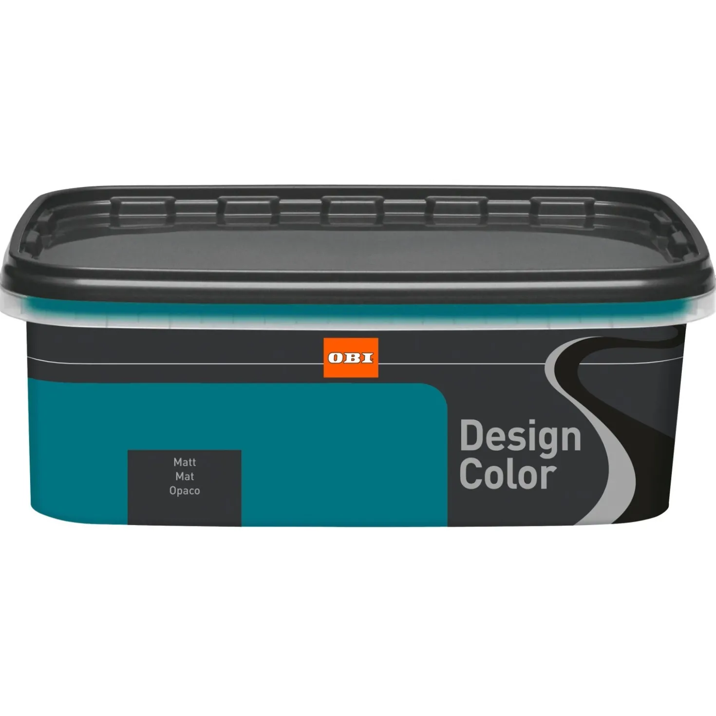 Idropittura OBI Design Color 2,5 l opaco blu petrolio