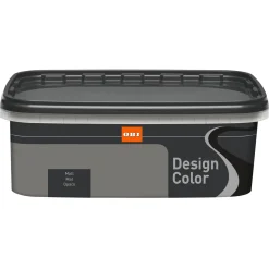 Idropittura OBI Design Color 2,5 l opaco grigio skyline