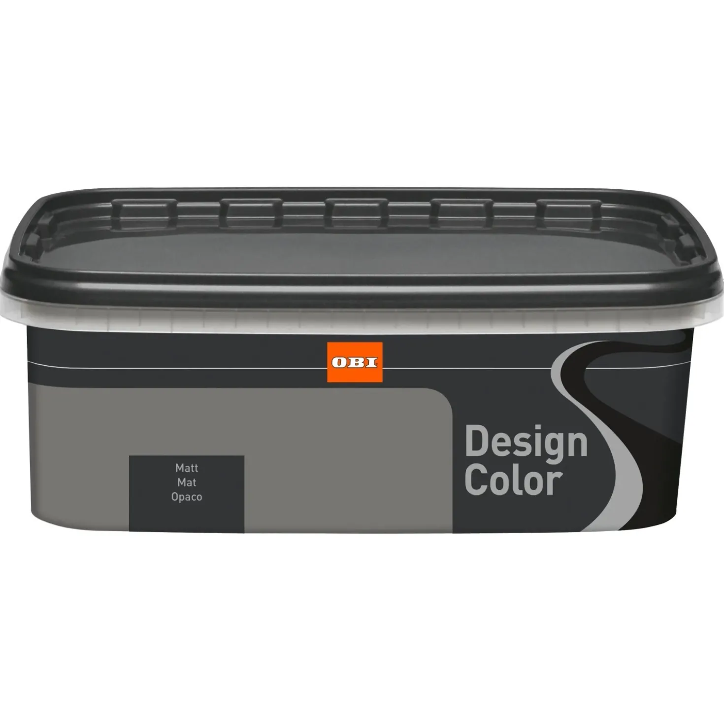 Idropittura OBI Design Color 2,5 l opaco grigio skyline