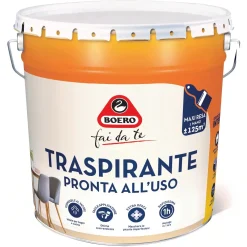Idropittura traspirante Boero bianco 14 l