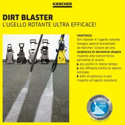 Idropulitrice Kärcher K5 Black 500 l/h 145 bar