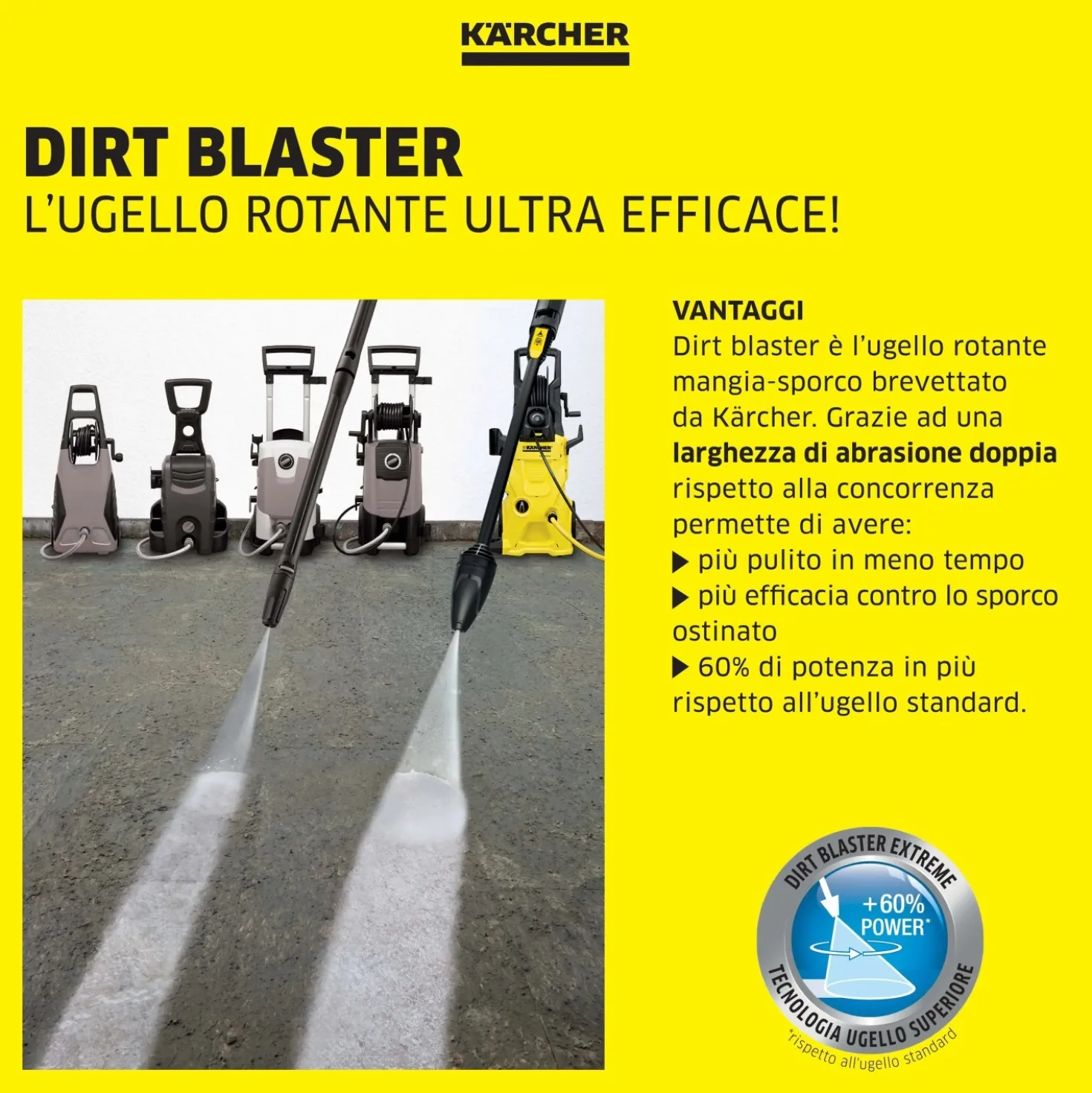 Idropulitrice Kärcher K5 Black 500 l/h 145 bar
