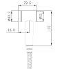 Idroscopino doccia Magneto 1 getto cromo
