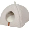 Igloo per gatti imbottito Paloma beige 40x41x37cm