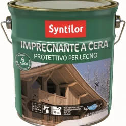 Impregnante per legno a cera effetto rovere scuro 2,5 l