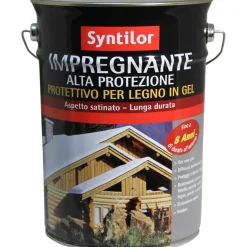 Impregnante per legno in gel Syntilor effetto noce biondo 5 l