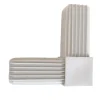 Innesto modello a L tubo quadro 20x20 mm RAL 7035