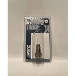 Innesto rapido filettato ABAC da 1/4" maschio per aria compressa