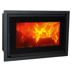 Inserto a legna con presa d`aria esterna F-720-S 5 Ecodesign 6,7 kw