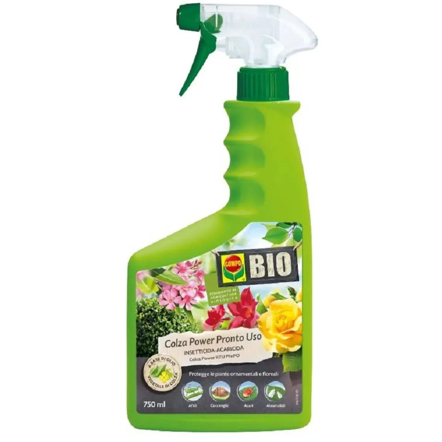 Insetticida Acaricida Compo olio di Colza 750 ml