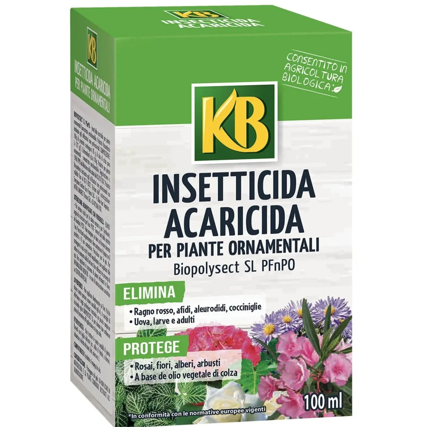 Insetticida e acaricida per piante ornamentali 100 ml