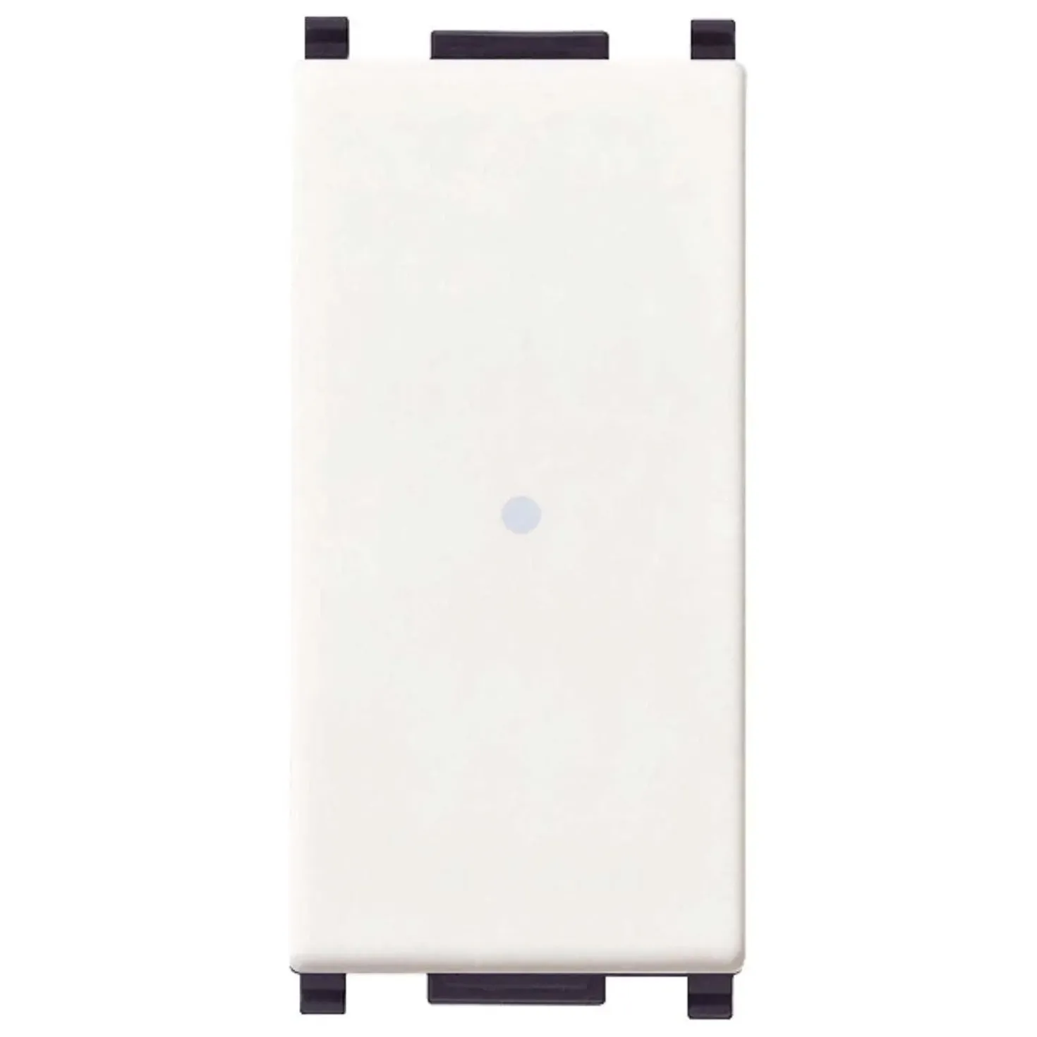 Interruttore 1 polo 10AX assiale bianco