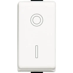 Interruttore BTicino Matix 2P 16 A 250 V ac 1 modulo bianco