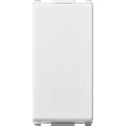 Interruttore Vimar Plana 1P 16AX bianco
