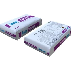 Intonaco di liscatura Knauf Velvet 25 kg