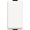 Invertitore per placche BTicino Matix 1P 1 modulo illuminabile bianco